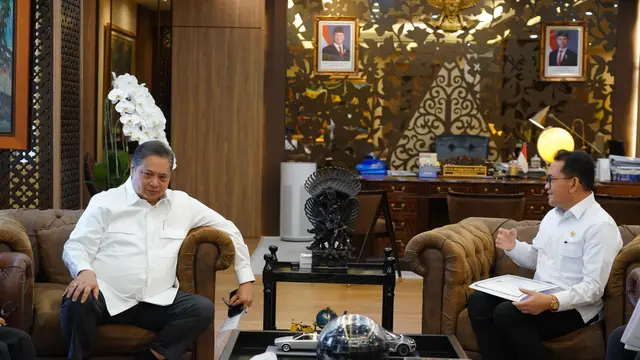 Menko Airlangga bertemu dengan Komisioner Perdagangan Uni Eropa