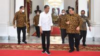 Ketua Badan Pengawas Pemilu (Bawaslu), Rahmat Bagja, usai bertemu Presiden Joko Widodo atau Jokowi di Istana Kepresidenan Jakarta, Kamis (22/9/2022) (Biro Pers Sekretariat Presiden)