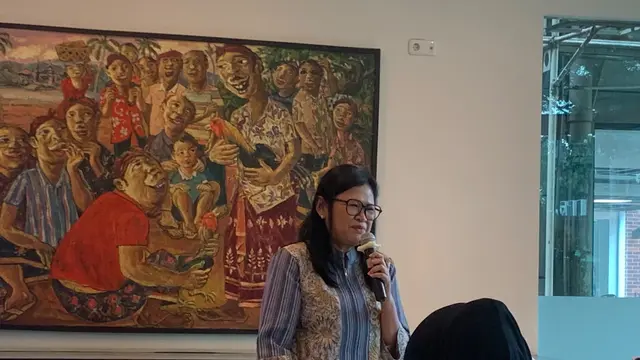 Dokter Diana dalam acara seminar edukatif peringatan Hari Pangan Sedunia 2026 yang digelar Danone Indonesia bersama UPH di Tangerang, Kamis (15/10/2026)