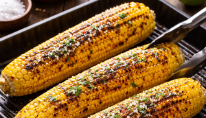 jagung bakar teflon (image by AI)