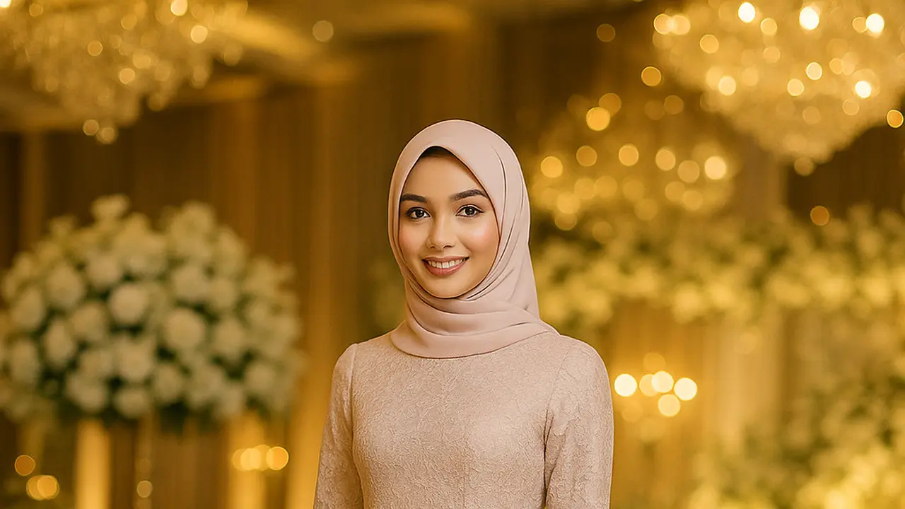 Rekomendasi Gamis Kondangan Outdoor