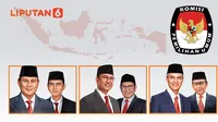 Banner Infografis Prabowo-Gibran Menang 1 Putaran Pilpres 2024 dan PDIP Juara Pemilu 2024. (Liputan6.com/Abdillah)