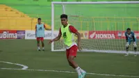 Pemain muda PSM Makassar, Ramadhan Sananta. (Bola.com/Nandang Permana)