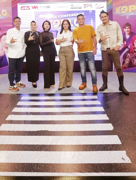 Raffi Ahmad acara Koplo Superstar (Bambang E Ros/Fimela.com)