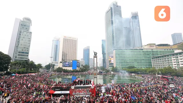 Parade Kemenangan Timnas Indonesia U-22