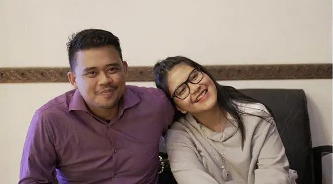 Kahiyang Ayu dan calon suami, Bobby Nasution. (Instagram/ayanggkahiyang)