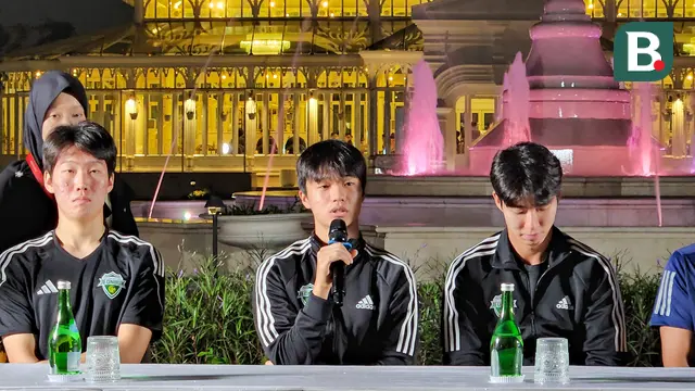 FOTO Pemain Jeonbuk Hyundai Motors