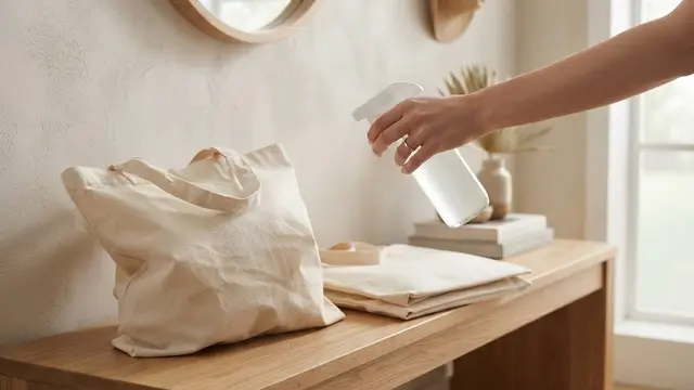 Merapikan Sarung Bantal Sofa dan Cushion