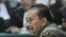 Tersangka kasus dugaan suap Hakim MK terkait Pilkada Kabupaten Tapanuli Tengah tahun 2011, Raja Bonaran Situmeang menjalani sidang perdana di Pengadilan Tipikor, Jakarta, Kamis (23/2/2015). (Liputan6.com/Herman Zakharia)