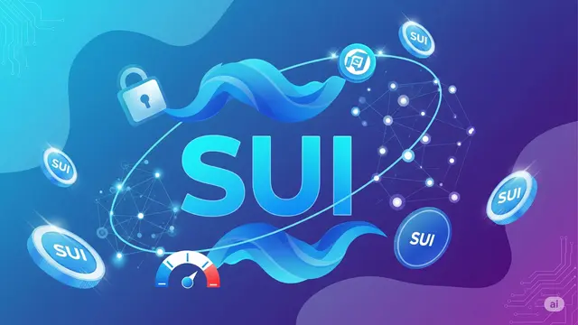 Aset Kripto SUI. (Ilustrasi by AI)