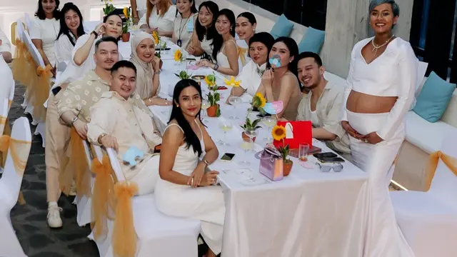 Kimmy Jayanti saat Gender Reveal Anak Ketiga. [@kimmyjayanti]