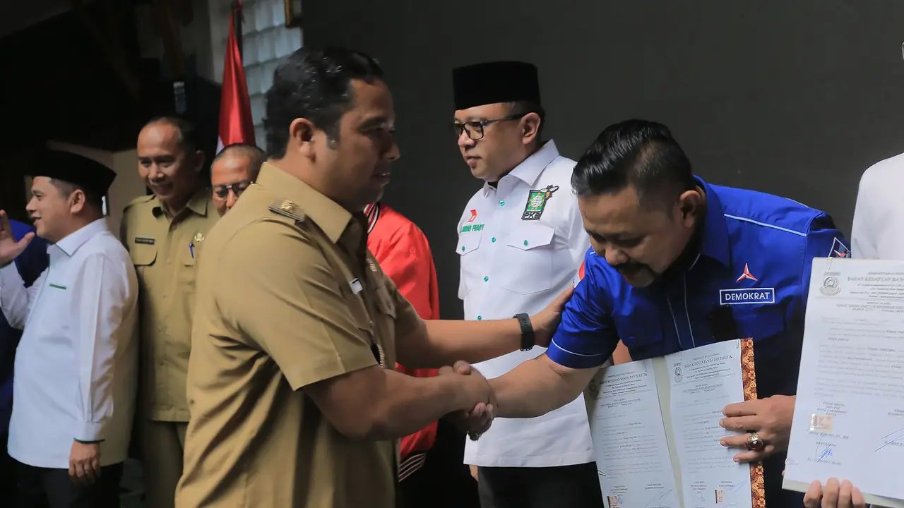 Sepuluh Parpol di Kota Tangerang Terima Hibah Bantuan Rp 3.5 Miliar dari Pemkot