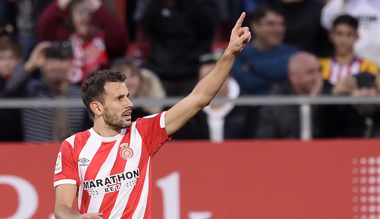 3. Cristhian Stuani (Girona) - 11 gol (AFP/Josep Lago)