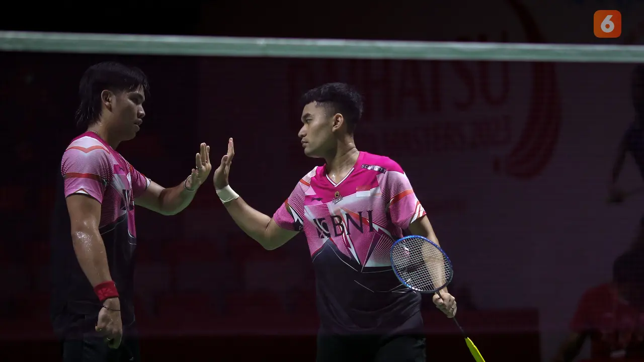 Foto: Fajar/Rian Terhempas, Leo/Daniel Melangkah Sendirian ke Semifinal Indonesia Masters 2023 di Sektor Ganda Putra