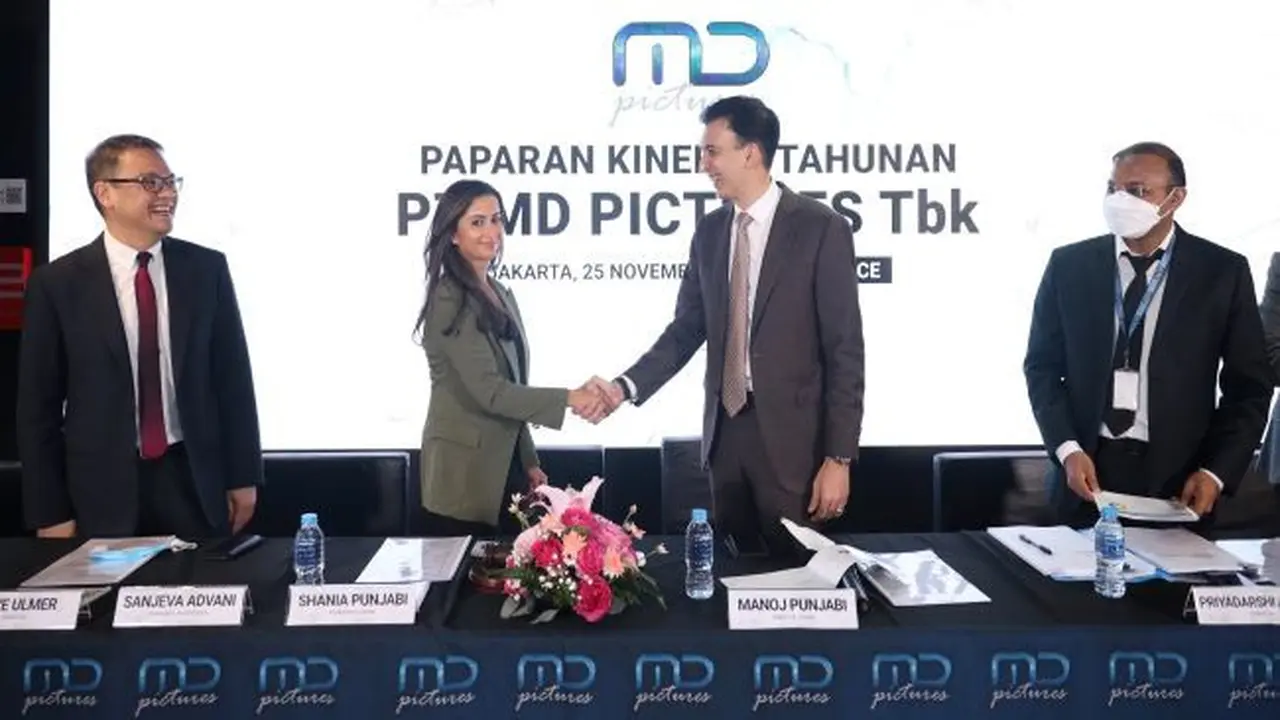Paparan publik PT MD Pictures Tbk (FILM), Kamis (25/11/2021) (Foto: Istimewa)