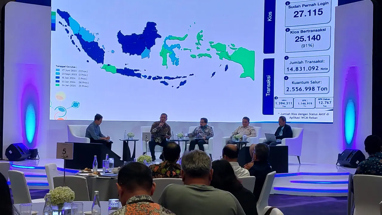 Diskusi soal pupuk subsidi, Rabu (17/7/2024). (Foto: Liputan6.com/Arief RH)