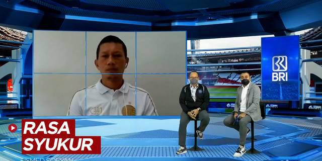 VIDEO: Ismed Sofyan Bersyukur BRI Liga 1 Berjalan dengan Baik di Masa Pandemi