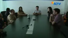 Bakal cagub Sumatera Utara, Djarot, berkunjung ke kantor Liputan6.com di SCTV Tower, Senayan, Jakarta.