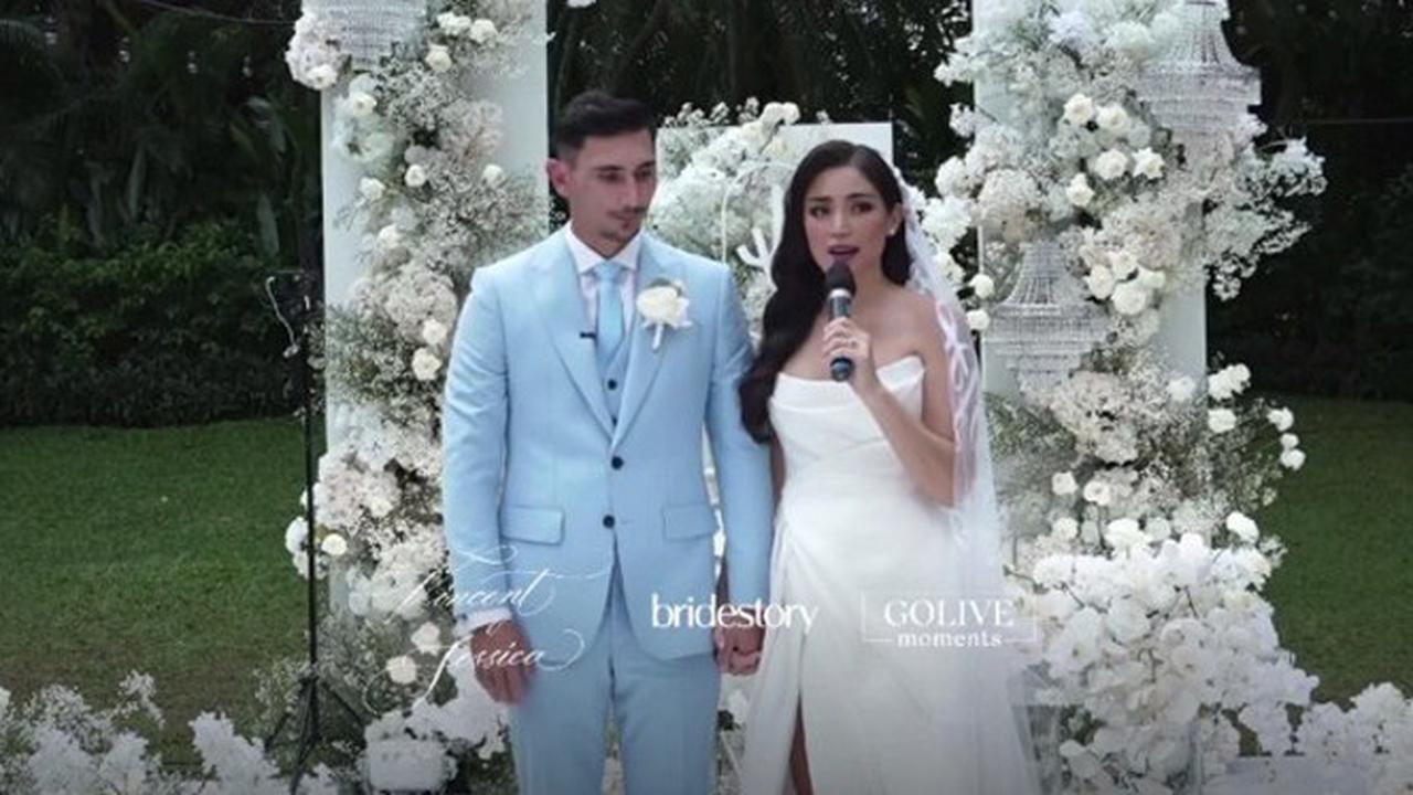 [Fimela] Jessica Iskandar dan Vincent Verhaag