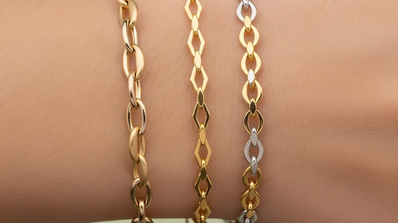 Model Gelang Rantai 4 Gram untuk Tangan Kurus Anti Kendor.