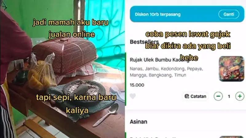 Jualan Sang Ibunda Sepi Pembeli, Aksi yang Dilakukan Pria Ini Bikin Haru