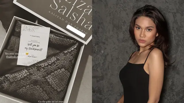 Bridesmaid Pernikahan Aaliyah Massaid