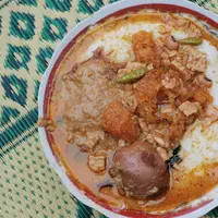 Bubur Gudeg Gejayan, Yogyakarta. (Sumber Foto: javafoodie/Instagram) 