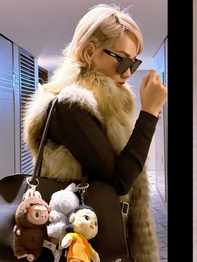 OOTD Bak Eonni Bunga Citra Lestari saat Liburan ke Korea. [@itsmebcl]