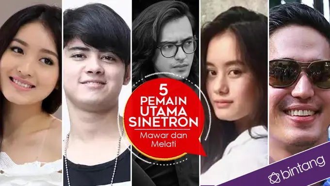 [Bintang] 5 Pemain Utama Sinetron Mawar dan Melati di SCTV