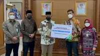 Direktur Utama BPJAMSOSTEK Anggoro Eko Cahyo mengapresiasi komitmen tinggi yang ditunjukan oleh Pemkab Kutai Kartanegara dalam perlindungan jaminan sosial ketenagakerjaan.