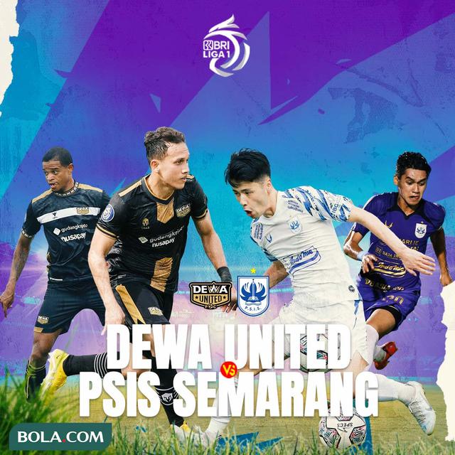 BRI Liga 1 - Duel Antarlini - Dewa United Vs PSIS Semarang