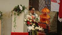 Menteri Dalam Negeri (Mendagri) Muhammad Tito Karnavian meresmikan Renovasi Gereja Kristen Indonesia (GKI) Bintaro, Jakarta pada Minggu (22/5/2022) Siang. (Foto: Liputan6/Delvira H)
