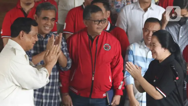 Puan Maharani Temui Prabowo di Hambalang