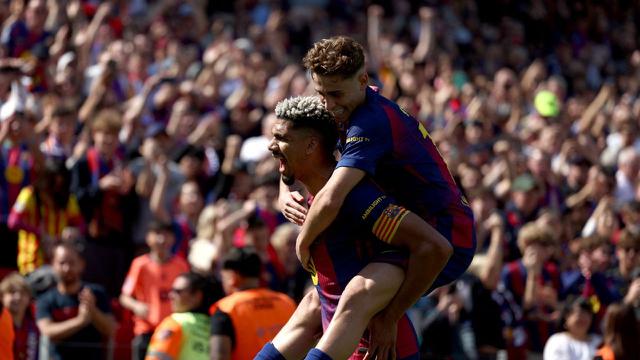 Ronald Araujo, Barcelona vs Rayo Vallecano