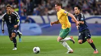 Starting XI Full Pemain Abroad, Ditahan Australia 1-1, Kapten Timnas Jepang Minta Maaf