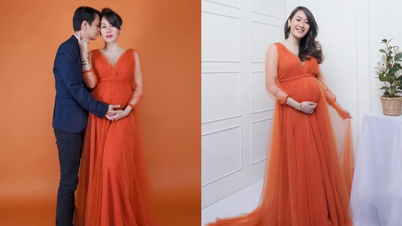 Dituding Jadi Pelakor, Ini 6 Gaya Maternity Shoot Rizuka Amor