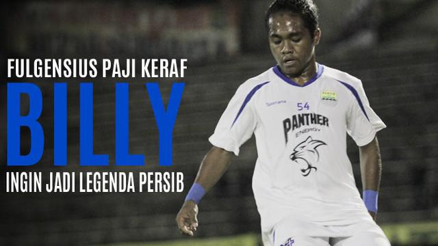 Wonderkid Persib, Fulgensius Billy Paji Keraf Maung Bandung berkeinginan menjadi Lionel Messi di Persib Bandung. Video oleh Voice of Bobotoh