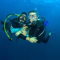 Ilustrasi menyelam bersama pasangan/wonderfulimage.id