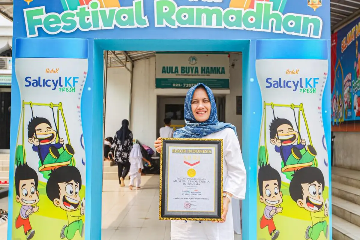 Sebagai bentuk menyambut kemeriahan Bulan Ramadhan, SalicylKF mengadakan Festival Keagamaan yang diikuti oleh 1000 anak dari seluruh Indonesia pada Minggu 9 April 2023 (Istimewa)