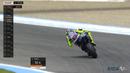 Ini adalah pole position ke-52 bagi Valentino Rossi sepanjang tampil di kelas utama balap motor dunia. (Bola.com/Twitter/MotoGP). 