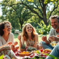 caption bahagia ©Ilustrasi dibuat AI