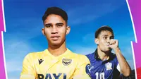 Ilustrasi - Marselino Ferdinan - Oxford United, Teerasil Dangda - Man City (Bola.com/Adreanus Titus)