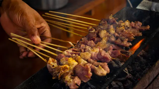 sate kambing