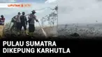 Kebakaran hutan dan lahan di Sumatra kian meluas. Seluruh provinsi di Sumatra kini terdeteksi titik api, asap akibat kebakaran hutan bahkan sampai ke negara tetangga Malaysia.