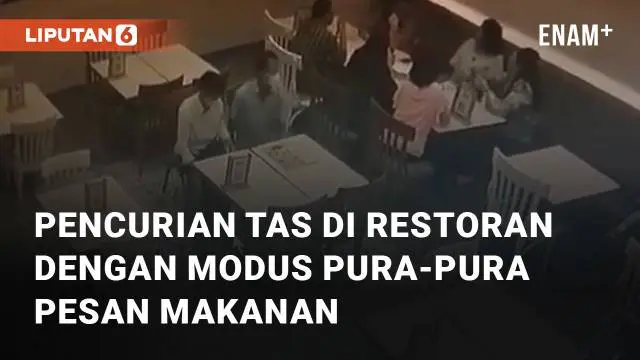 Modus baru pencurian tas di restoran harus diwaspadai