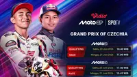 Streaming Moto3 & Moto2 Monster Energy Grand Prix of Czechia 2026 Hanya di Vidio