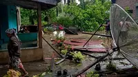 Puting Beliung Terjang Pemukiman Warga di Batu Bara Sumut, Puluhan Rumah Rusak