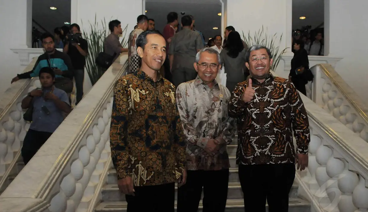 Kerjasama ini berkaitan dengan Pengembangan Sistem Penyediaan Air Minum (SPAM) Jatiluhur untuk wilayah Jakarta, Bekasi, dan Karawang, (4/9/14).  (Liputan6.com/Herman Zakharia)
