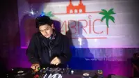 DJ Virgi Marda saat perform di salah satu diskotik (Liputan6.com/Nefri Inge)