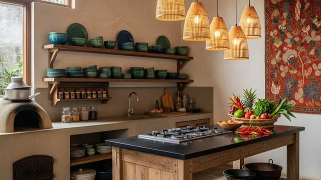 Tips Membuat Dapur Tanpa Ubin Dinding